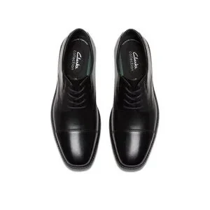 Clarks Mens Steadwell Cap Oxford Dress Shoes Black US 10.5M Clarks Steadwell Cap Toe Oxford Dress Shoe | Belk main image 3